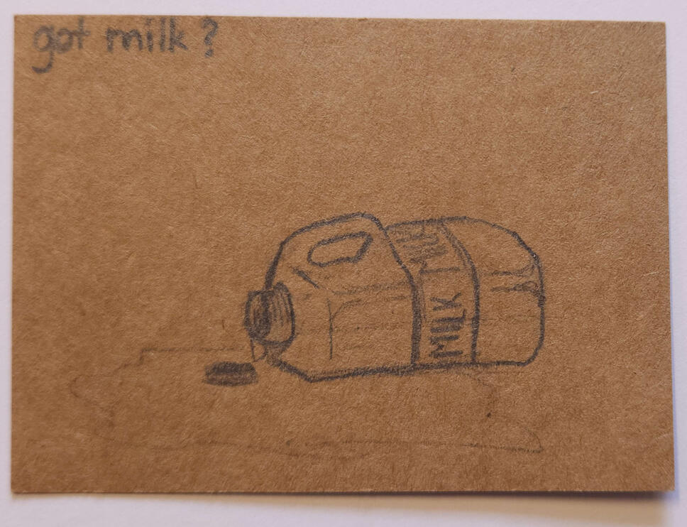 2025 | Got Milk | Sunnie @birdbop.art