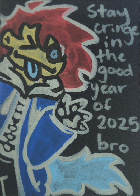 2025 | Cringeissimo | Kel H! @kellzdoesart