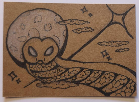 2025 | Moon Snake | Enjoy the Cosmos @brandonsimmons480